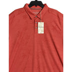 Tommy Bahama Shirt Men's XXL "Palm Coast Isles" Polo Shirt Red Flash