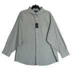 Daniel Cremieux Dress Shirt Men's 4XB Big & Tall Button-Down Stretch Check