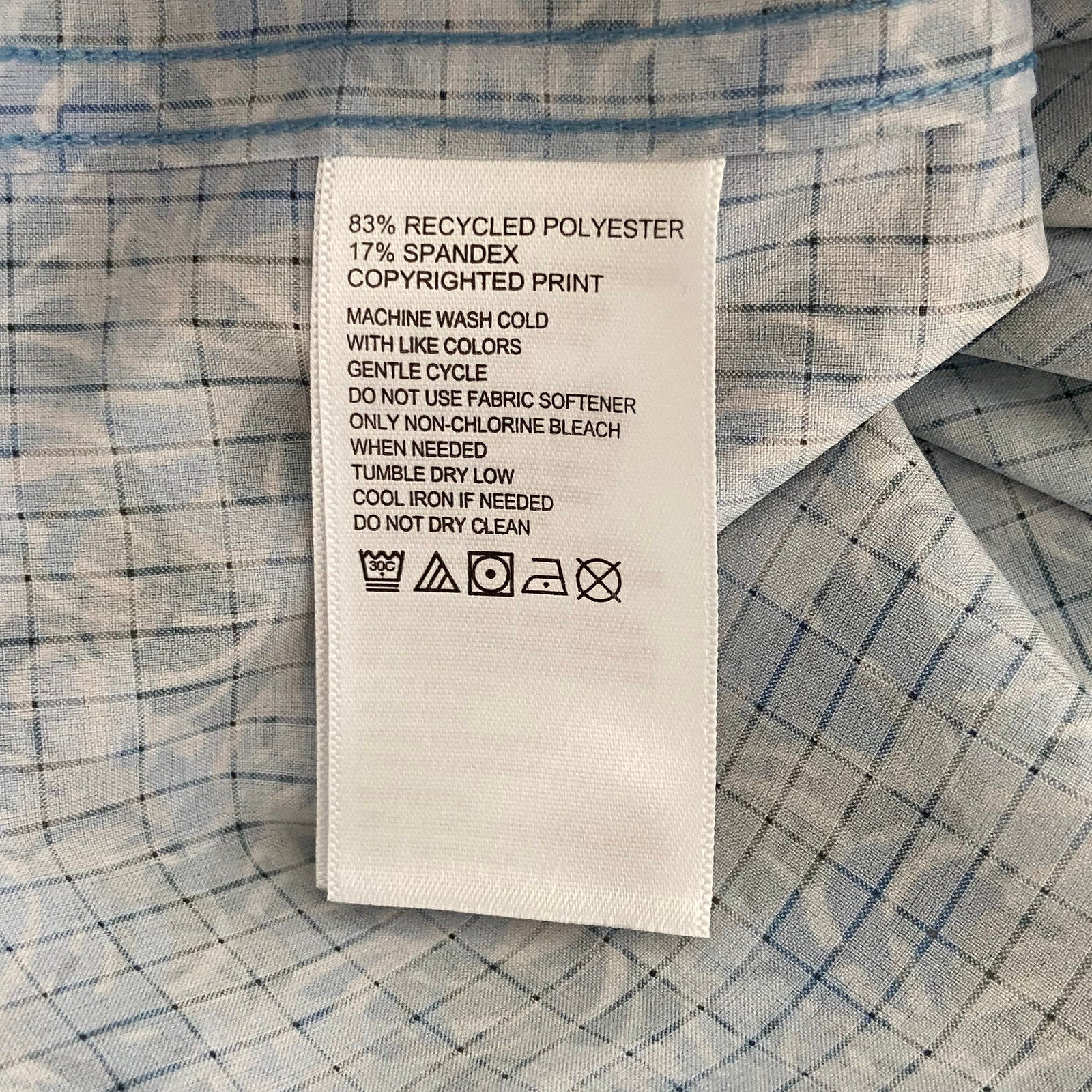 Tommy Bahama Shirt Men's 3XLT Big & Tall Bahama Coast Chico Palms Blue