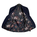 Sean John Suit Jacket Men's 36S Classic Fit Navy Blue Pinstripe