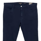 Michael Kors Men's 40x32 Slim-Fit Parker Stretch Twill Pants Midnight Blue