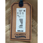 Daniel Cremieux Corduroy Pants Men's 46"x30" Straight Fit Stretch Wheat
