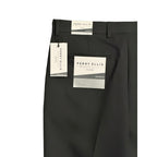 Perry Ellis Portfolio Pants Men's 32"x30" Dress Pants Modern Fit Charcoal
