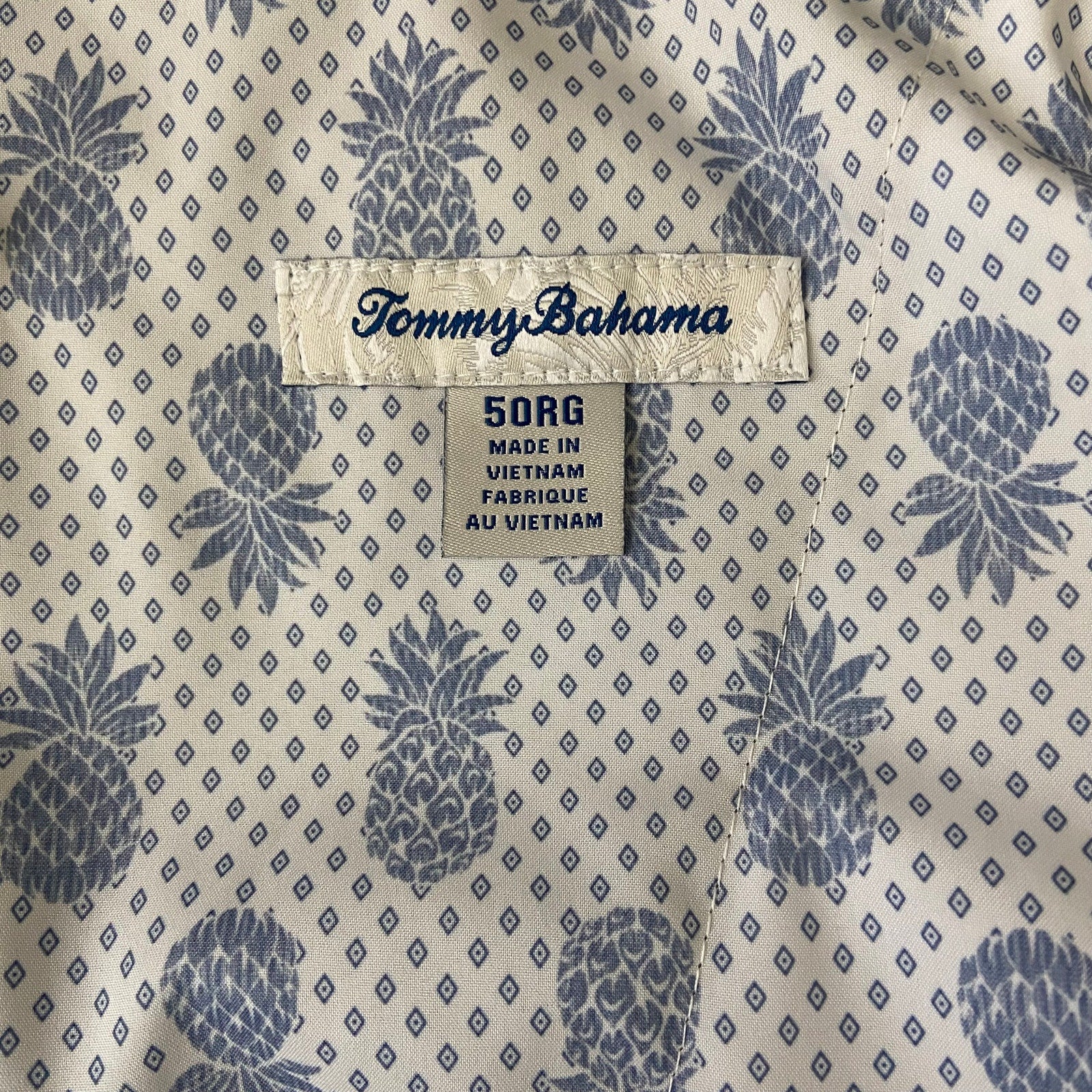 Tommy Bahama Men's 50RG x 10 "Chip Shot Short" Fog Grey 5-Pocket Stretch