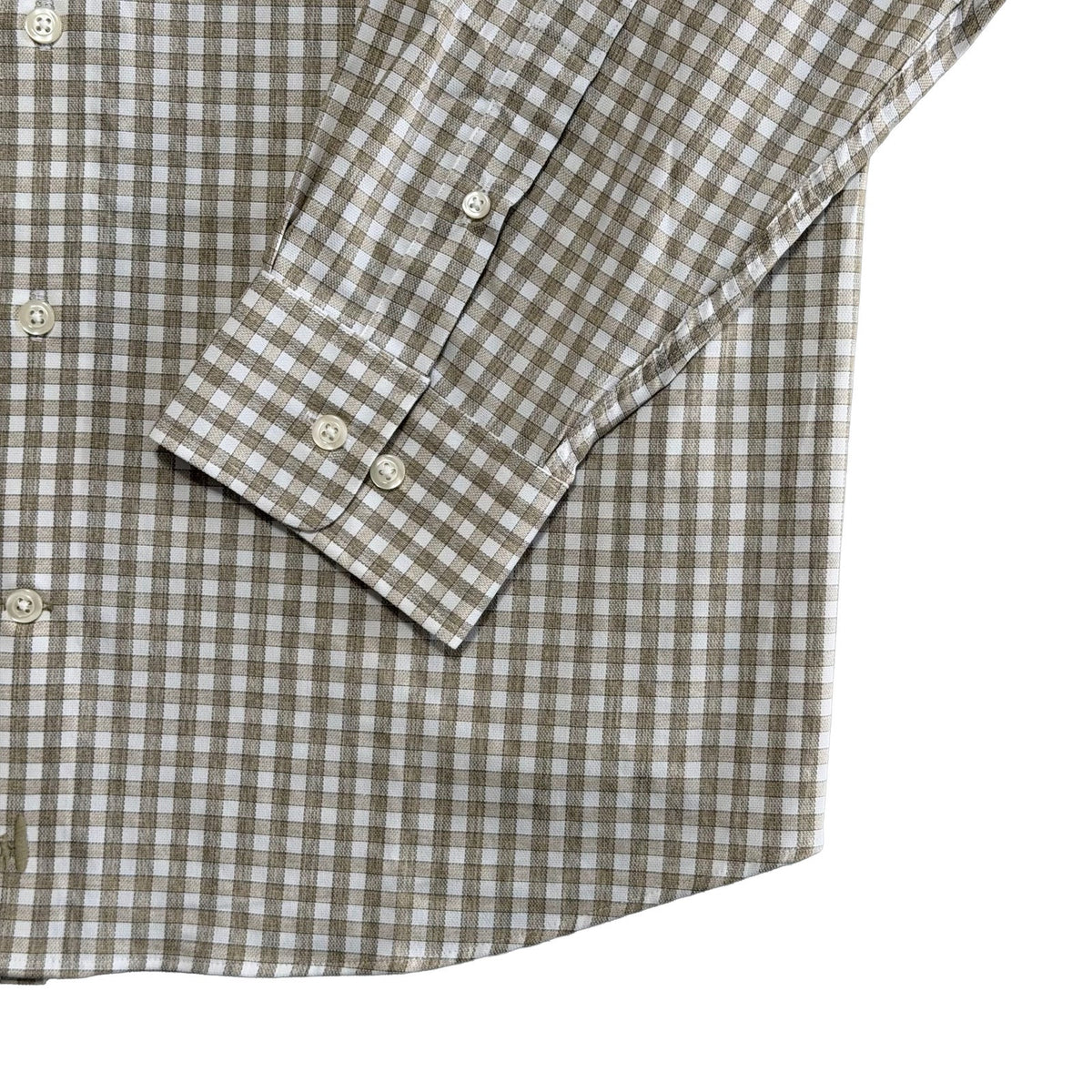 Johnnie-O Westwood Performance Shirt Men's XXL Button-Down Hazlenut Check