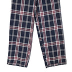 Ted Baker Sleep Pant Men's Small Woven Cotton Drawstring Pockets Black Plaid