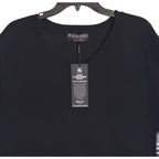 Hart Schaffner Marx Sweater Vest Men's 2XB Big & Tall Wool Navy Heather
