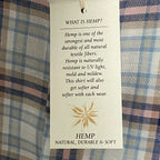 Daniel Cremieux Shirt Signature Collection Men's Large Shirt Hemp Blend