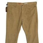 Daniel Cremieux Corduroy Pants Men's 46"x30" Straight Fit Stretch Wheat