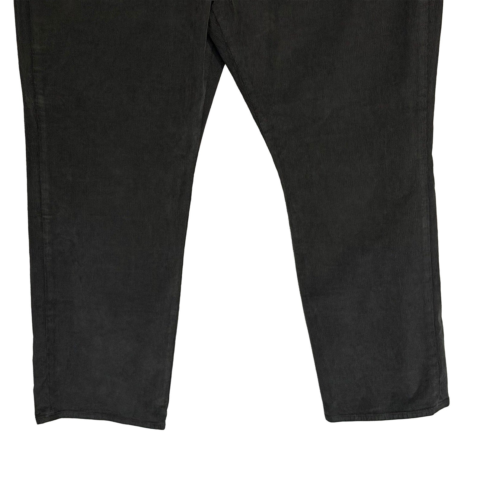 Daniel Cremieux Corduroy Pants Men's 46"x30" Straight Fit Stretch Charcoal