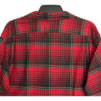 Polo Ralph Lauren Men's Large Performance Camp Shirt Classic Fit Red Black
