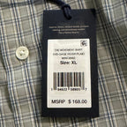 Faherty Shirt Men's XL The Movement Shirt Sage River Plaid Supima Cotton