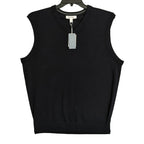 Daniel Cremieux Sweater Vest Men's Large Supima Cotton Cashmere Navy