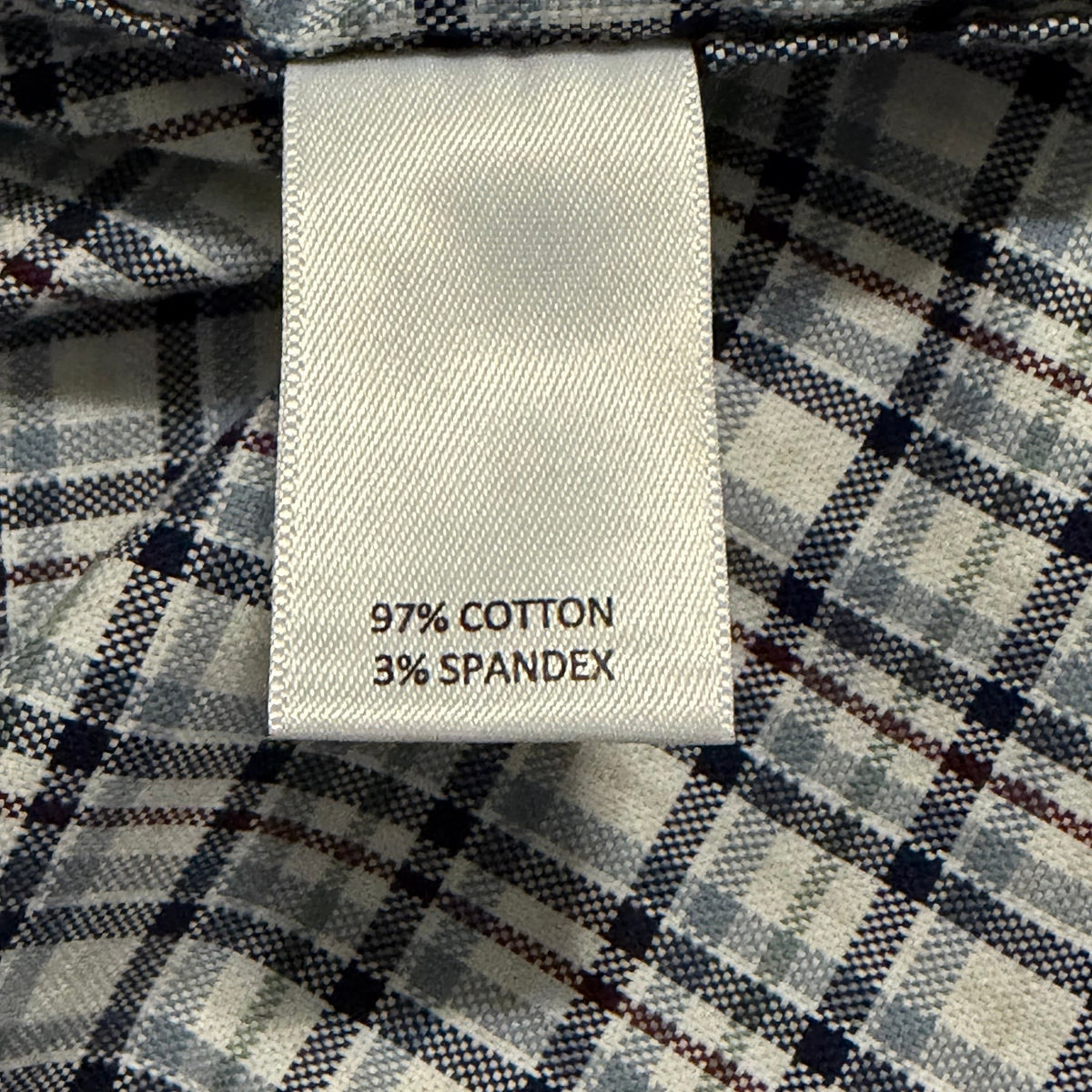 Daniel Cremieux Dress Shirt Men's 4XB Big & Tall Button-Down Stretch Check NWT