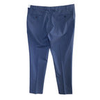 Hart Schaffner Marx Pant Men's 40x30 Dress Pant Platinum New York Fit Blue