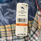 Tommy Bahama Casual Shirt Men's Small Coastline Cord Check Featherstone
