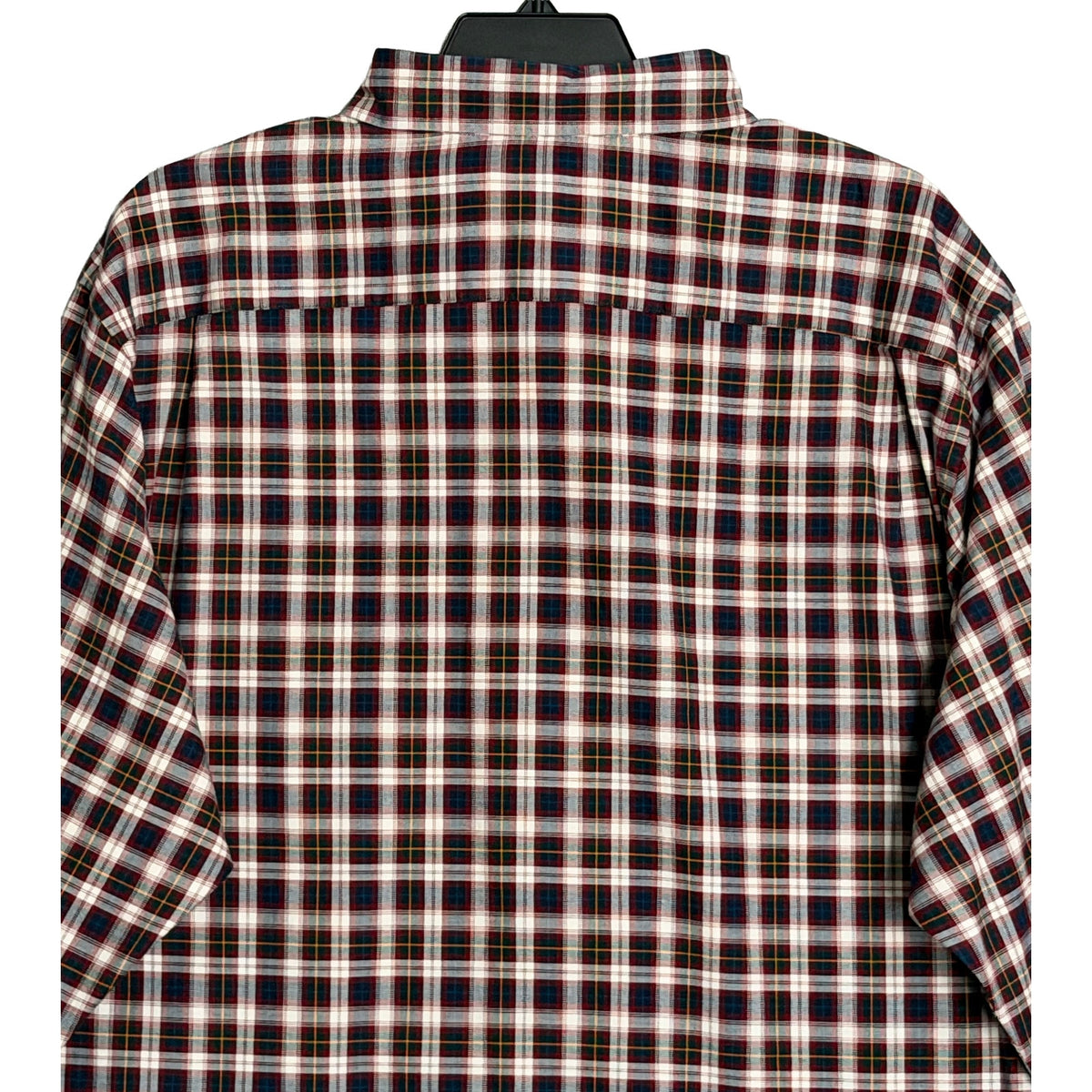 Daniel Cremieux Dress Shirt Men's 2XT Big & Tall Button-Down Stretch Plaid