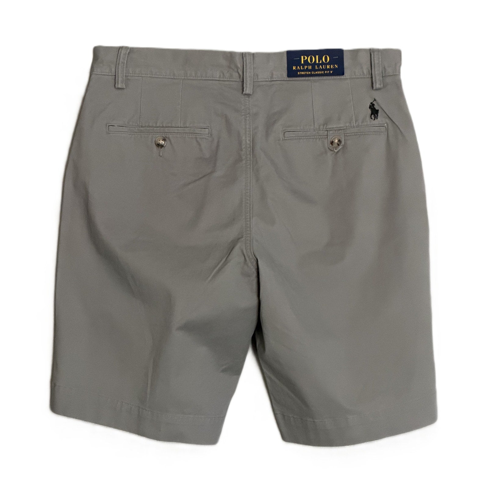 Polo Ralph Lauren Shorts Men's 30W Chino Stretch Cotton Twill Grey