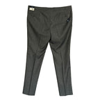 Daniel Cremieux Dress Pant Men's 46R Traveler Raw Hem Comfort Waist Gray