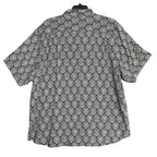 Tommy Bahama Shirt "The Veracruz Cay" Men's 3XLT Big & Tall Short Slv Black NEW