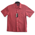 Polo Ralph Lauren Shirt Men's Small Classic Fit Short Slv Linen Blend Red