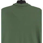Polo Ralph Lauren Shirt Men's Large Buttonless Polo Cotton Linen Blend Green