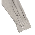 Daniel Cremieux Polo Shirt Men's XL Long Sleeve Pima Cotton Lt Grey Heather