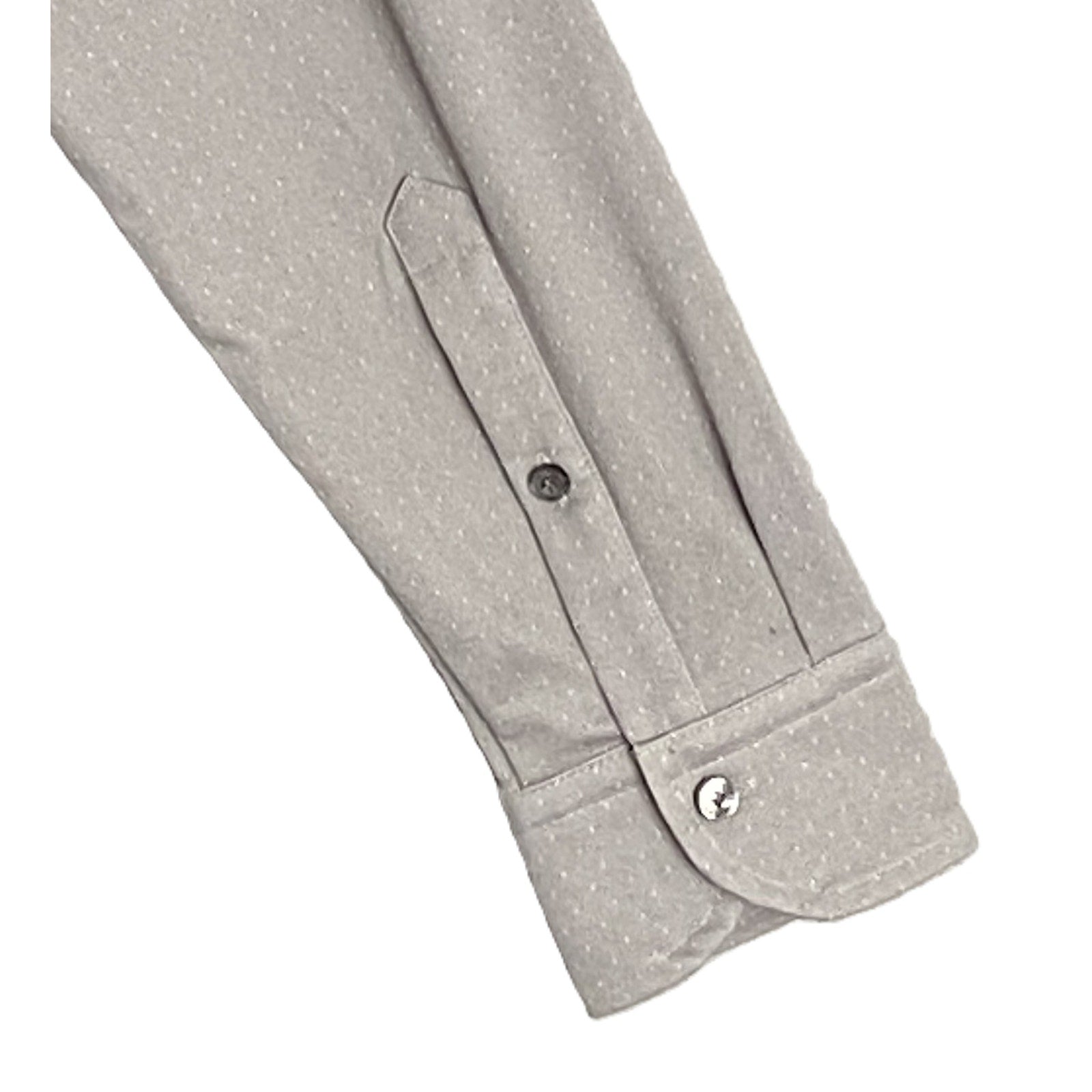 Daniel Cremieux Polo Shirt Men's XL Long Sleeve Pima Cotton Lt Grey Heather