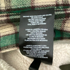 Bass Outdoors Men's Large Sherpa-Lined Jacket Green Plaid