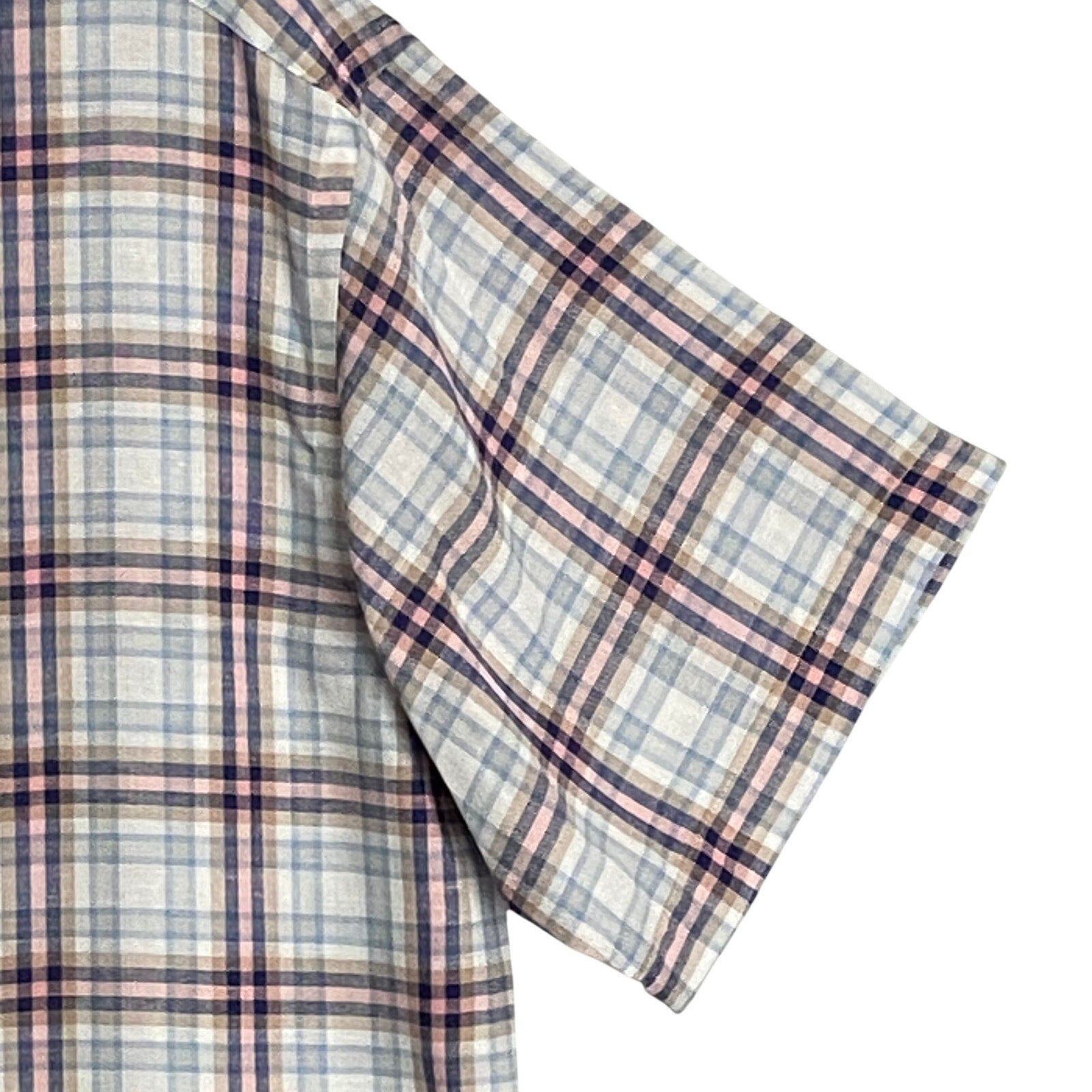 Daniel Cremieux Shirt Signature Collection Men's Large Shirt Hemp Blend