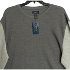 Polo Ralph Lauren Sleepwear Men's XL Crew Neck Long Sleeve Shirt Grey