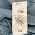 Polo Ralph Lauren Shirt Men's XL Buttonless Polo Cotton Linen Blue