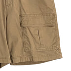 Roundtree & Yorke Shorts Men's 28W Cargo Shorts Classic Fit 7" Inseam Tan