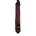 Boss Men's Slim 2.36" Tie 100% Silk Red Floral Print Made in Italy
