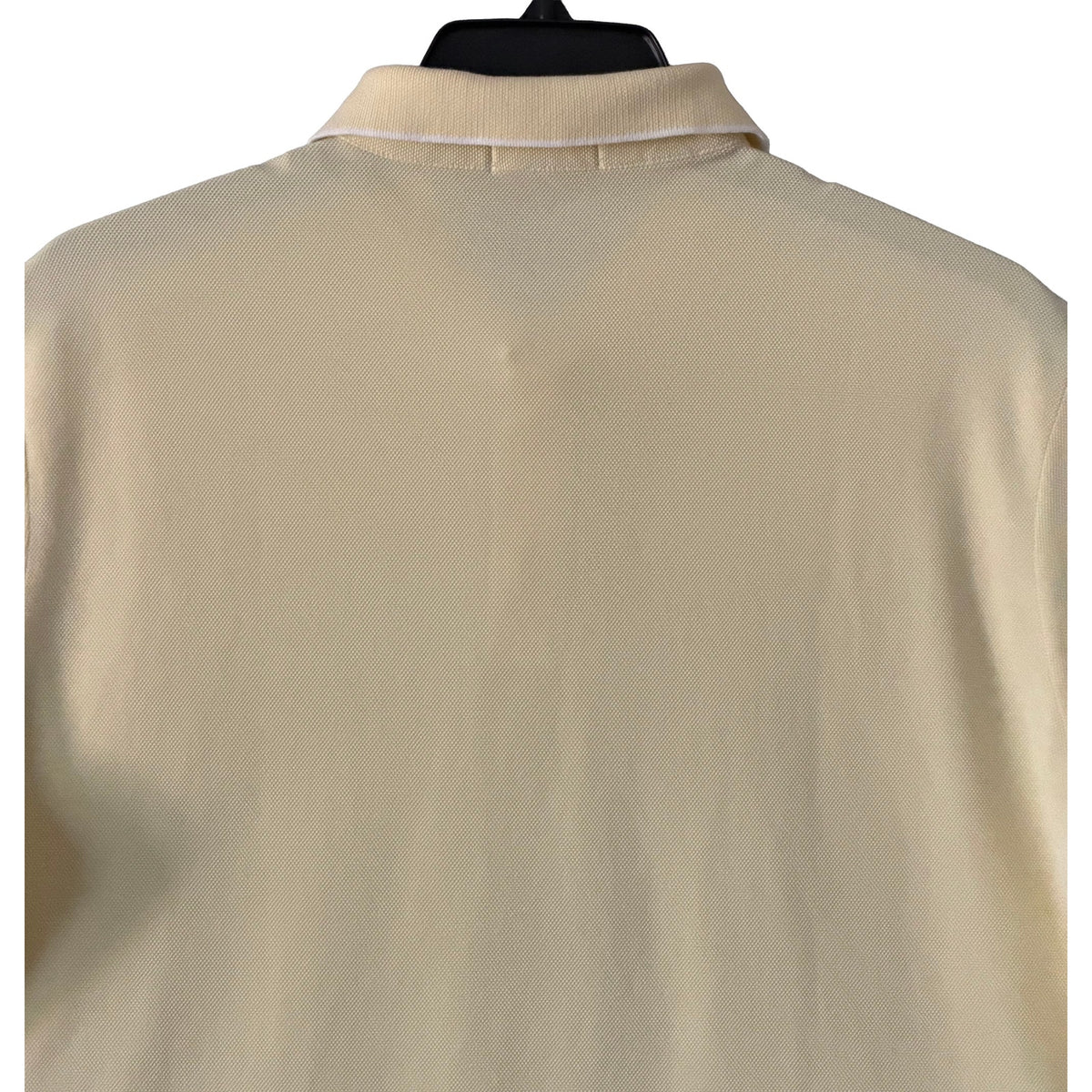 Polo Ralph Lauren Shirt Men's Large Short Sleeve Polo Classic Fit Yellow