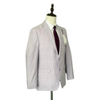 Bar III Sport Coat Men's 40 Regular Slim Fit Linen Blend Lavender