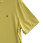 Polo Ralph Lauren Shirt Men's Large Classic Fit Short Sleeve Polo Yellow