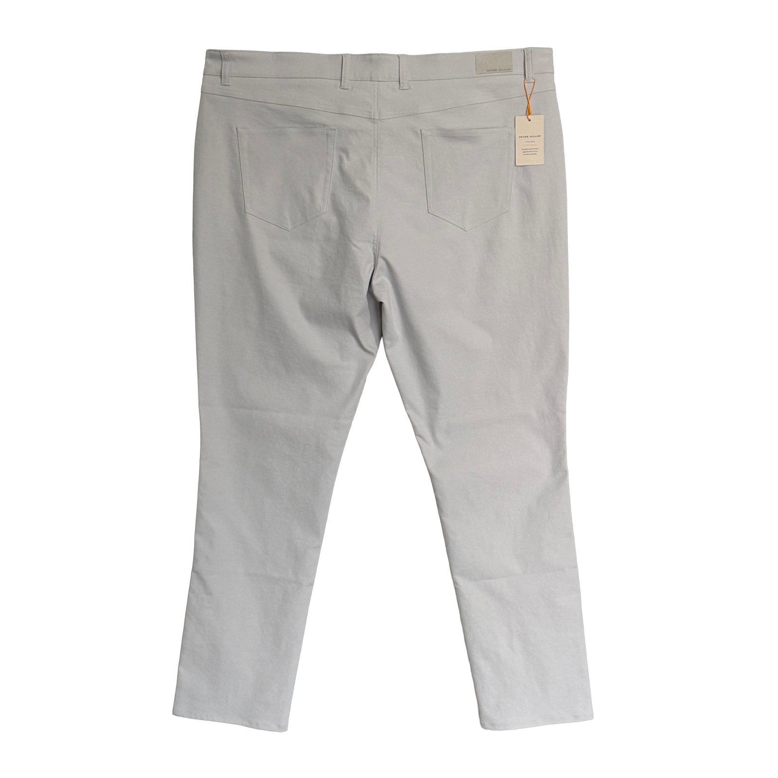 Peter Millar EB66 Pants Men's 42"x32" Classic Fit Performance Stretch British Grey