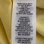 Lacoste Polo Shirt Men's XL Classic Fit Short Sleeve Cotton Yellow