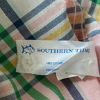 Southern Tide Casual Shirt Men's Medium Long Slv Button-Down Multi-Plaid