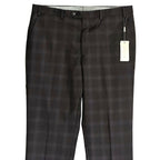 Michael Kors Dress Pants Men's 36"x32" Classic Fit Wool Blend Charcoal/Brown