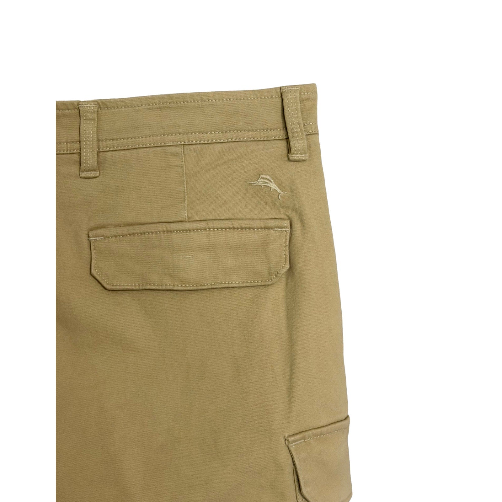 Tommy Bahama Cargo Shorts Men's 32"x9" "Cabo Coast Cargo" Stone Khaki