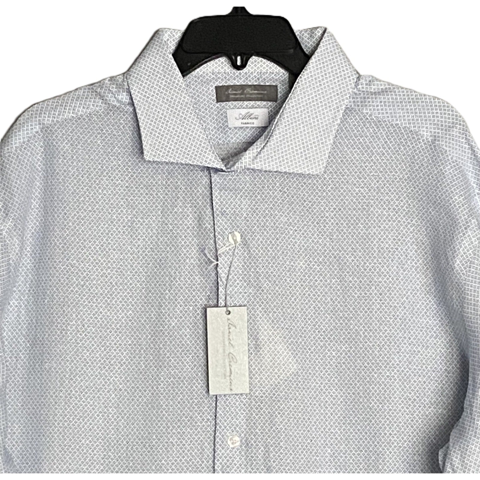 Daniel Cremieux Linen Shirt Men's XXL Signature Albini Fabrics Blue & White