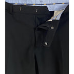 Polo Ralph Lauren Pants Men's 36x34 Dress Pants Flat Front Cuffed Black
