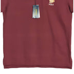 Polo Ralph Lauren Polo Shirt Men's Medium Polo Bear Custom Slim Fit Red