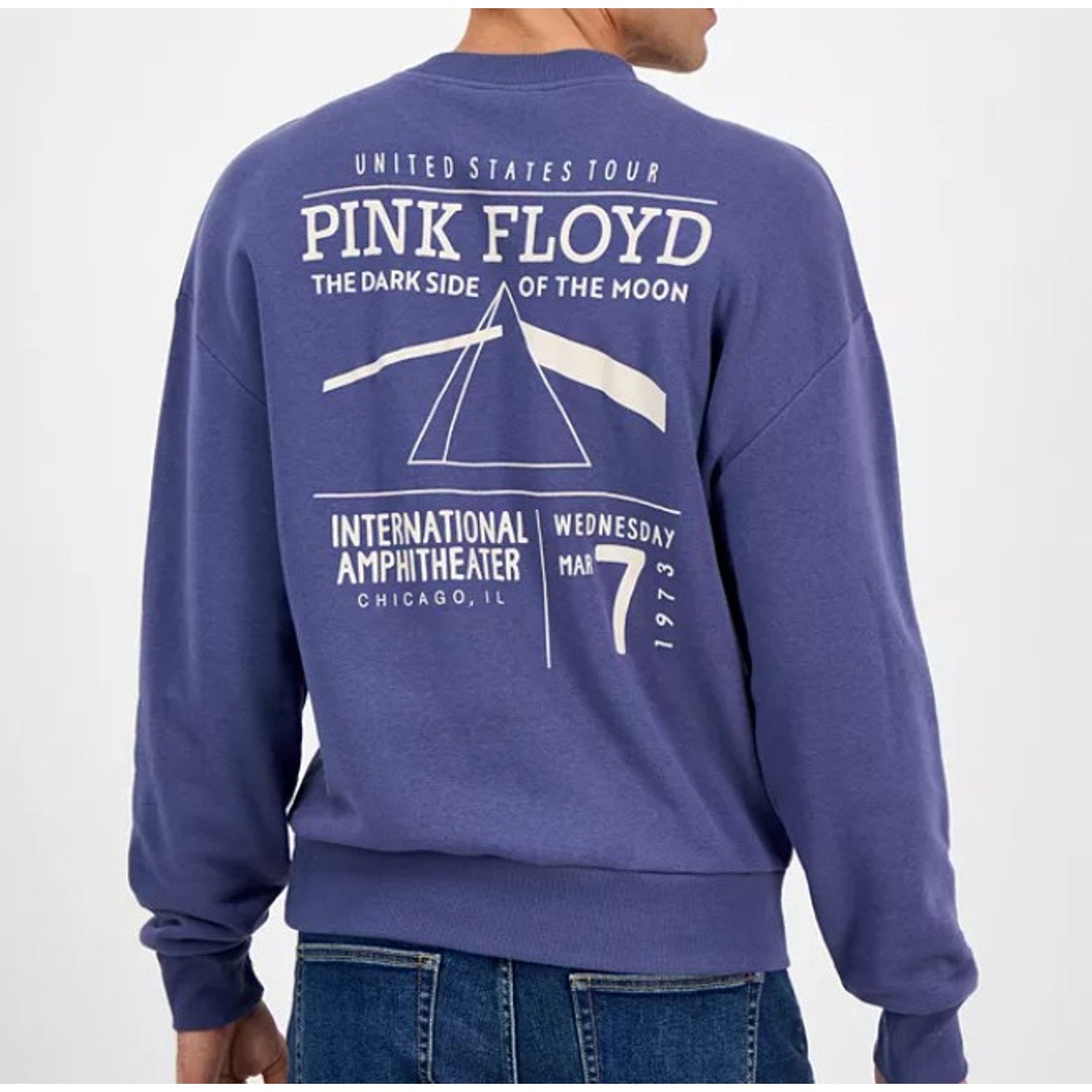 Pink Floyd "Dark Side of the Moon" Men's Medium Graphic Sweatshirt