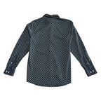 Daniel Cremieux Premium Denim Men's LT Long Sleeve Shirt Stretch Navy Blue