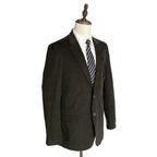 Nautica Sport Coat Men's 42 Long Corduroy Modern Fit Stretch Dark Olive