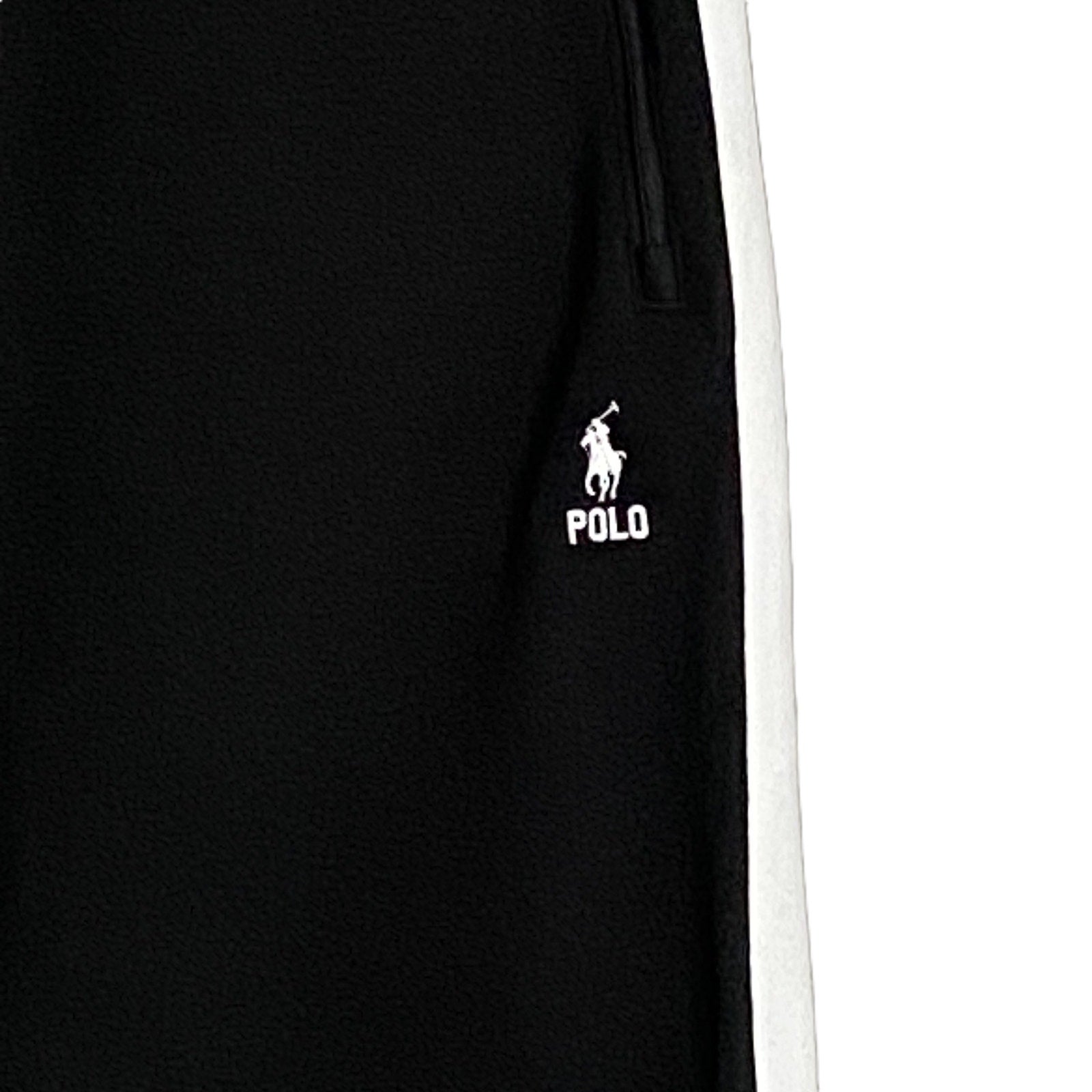 Polo Ralph Lauren Men's 2LT Big & Tall Double-Knit Mesh Jogger Pant Black
