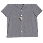 Michael Kors Shirt Men's XL Casual Short Sleeve Shirt Black & White Gingham